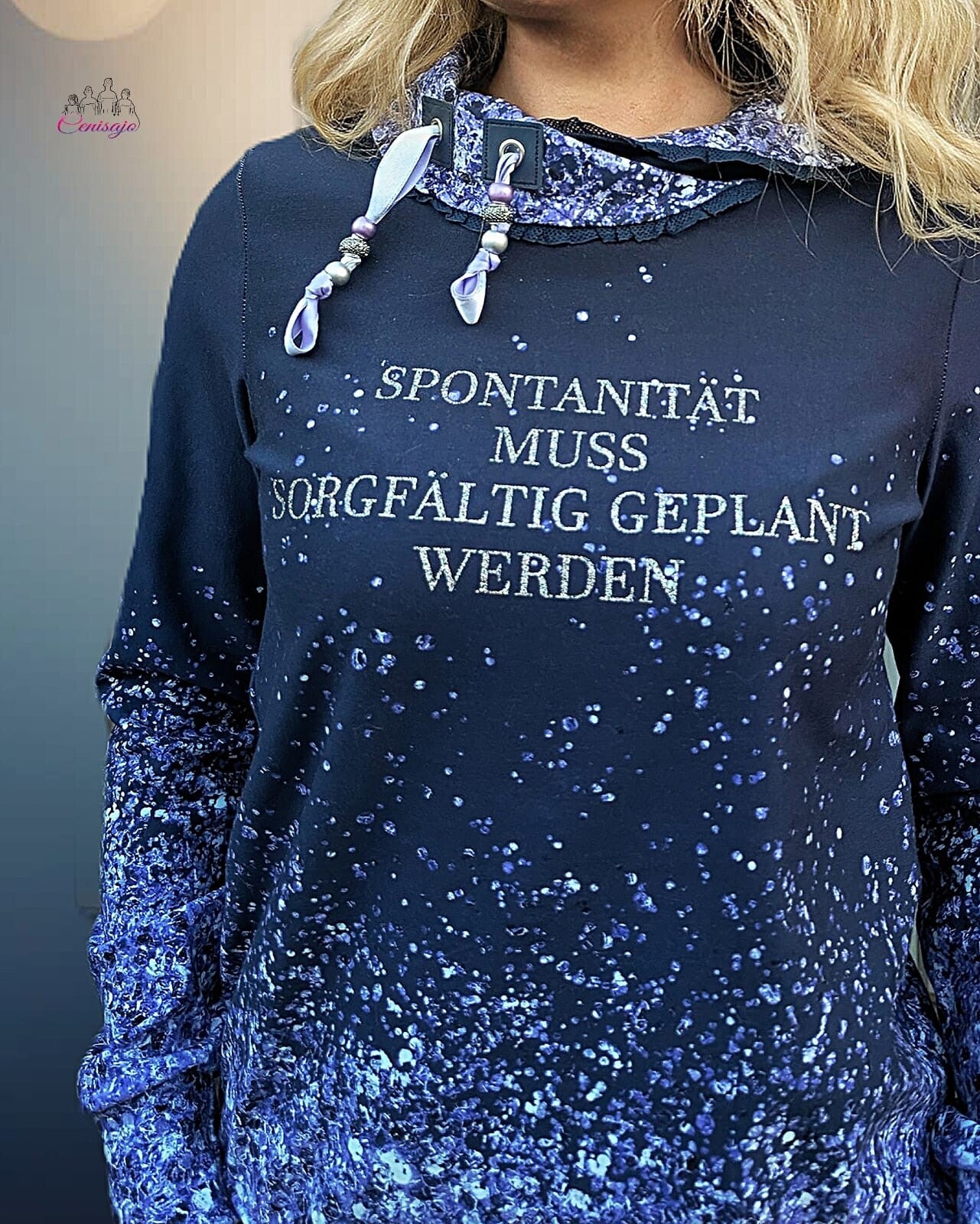 ✨ Bügelbild „Spontanität muss sorgfältig geplant werden“ – freches Statement zum Aufpressen