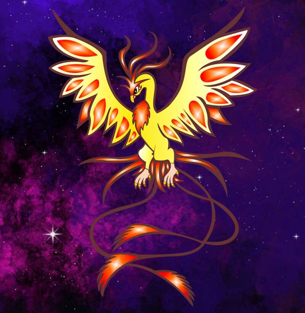 🎨 🔥 Phönix – Kraftvolles Symbol als Plotterdatei | SVG, PNG, DXF, JPG