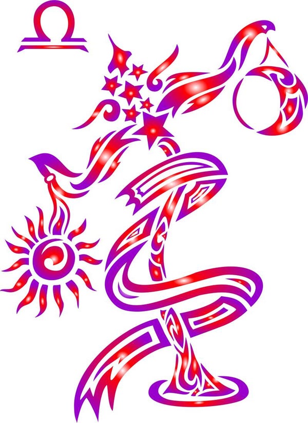 🎨 Waage – Plotterdatei (24.09.-23.10.) | SVG, PNG, DXF, JPG