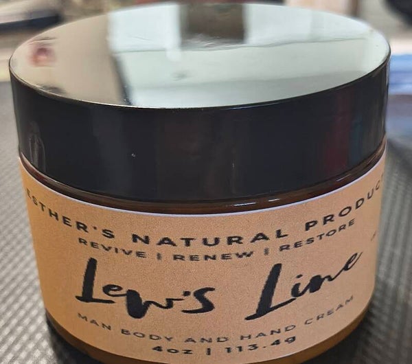 Men Hand & Body Cream 4 oz