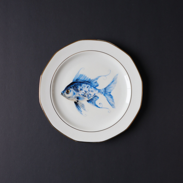 Delftsblauwe vis