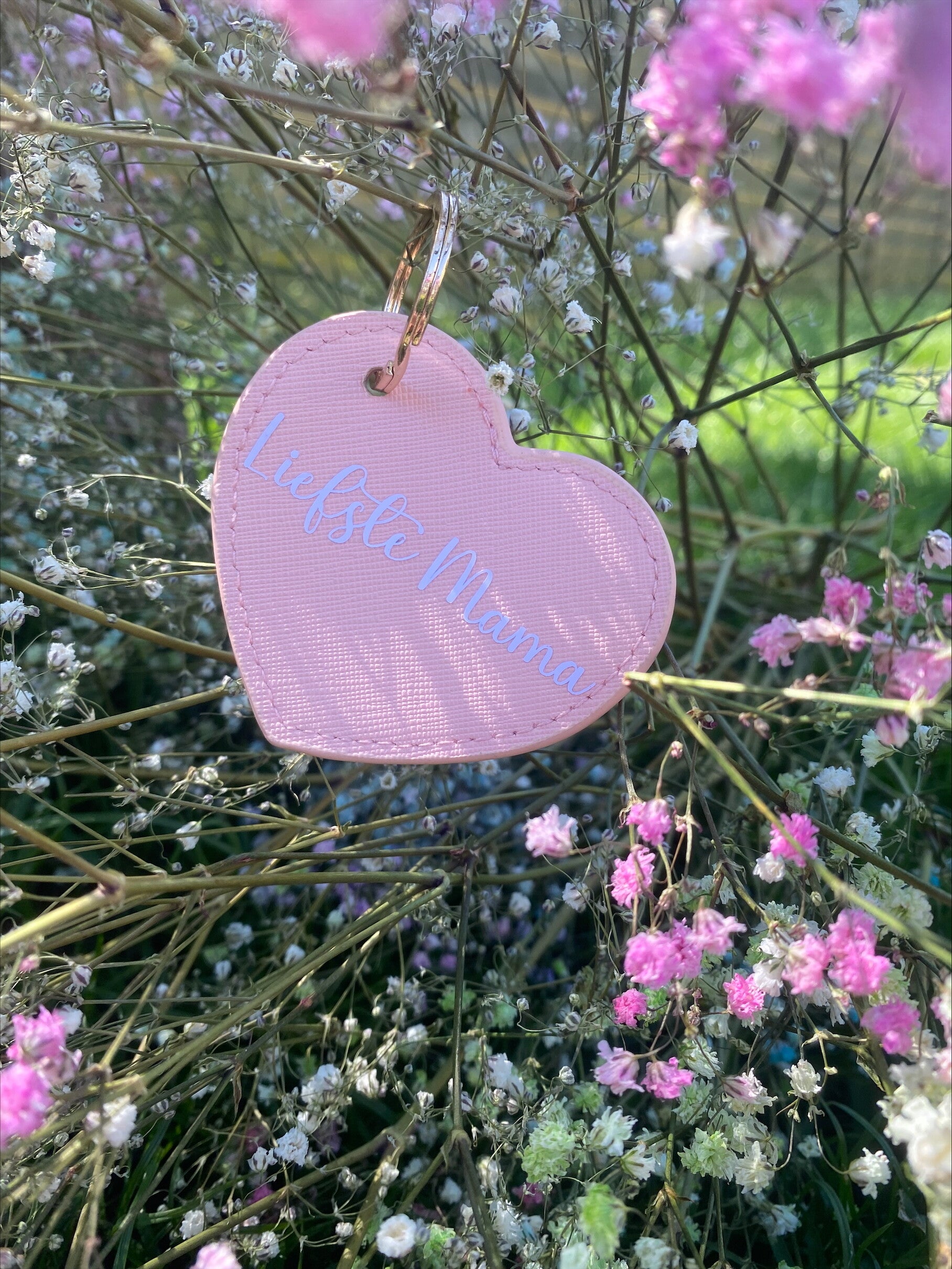 Gepersonaliseerde sleutelhanger "hart"