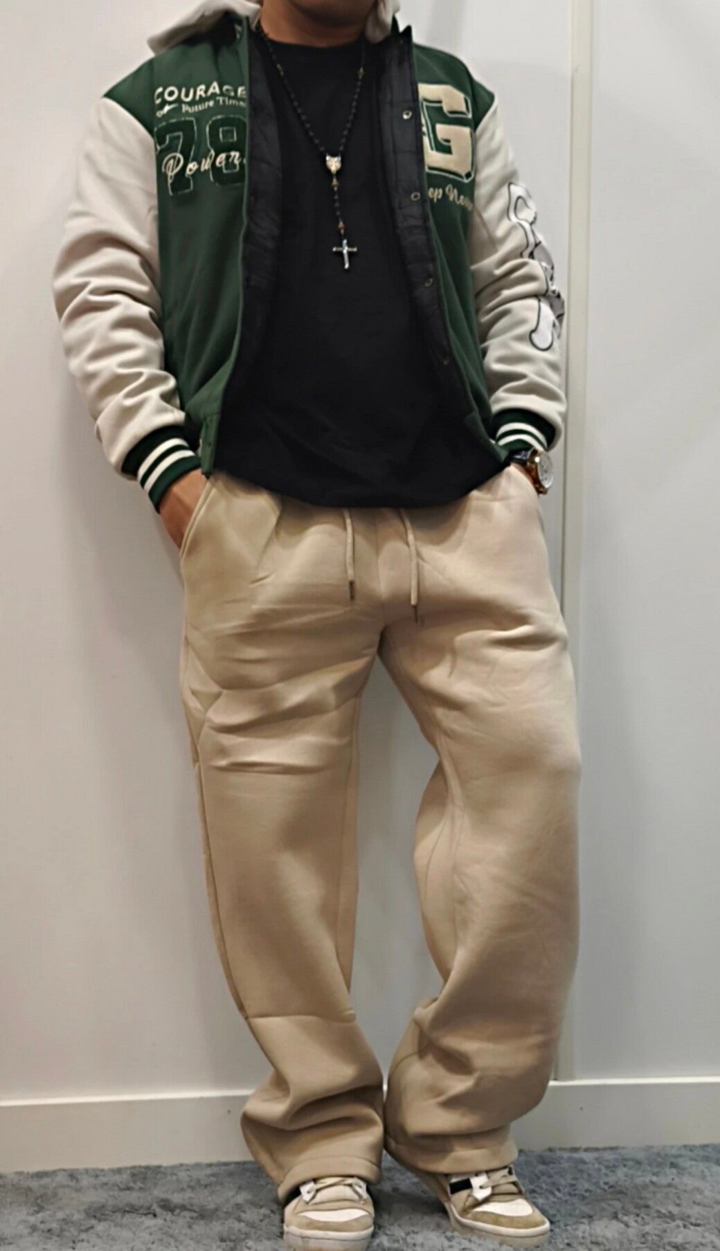 Chaqueta deportiva con forro