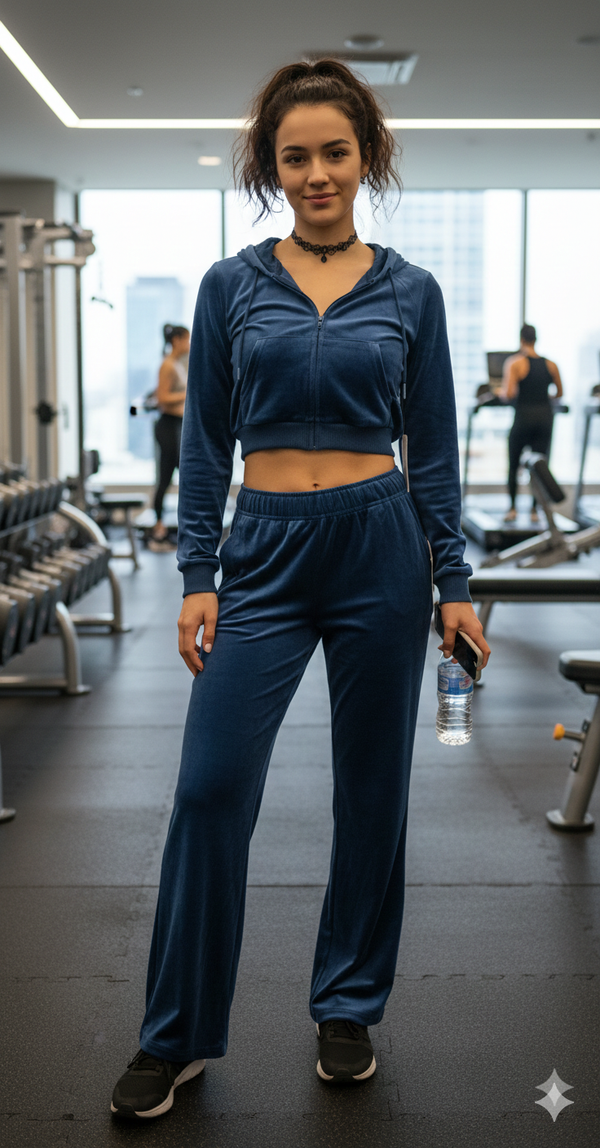 Conjunto chándal supersoft con capota