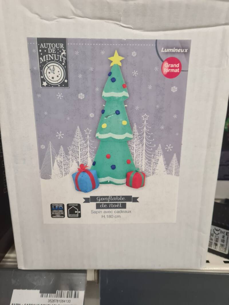 Sapin gonflable 39 € 