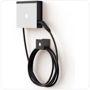 Smappee - Laadpaal EV Wall White,1-3-fasig, tot 22kW met kabel. Incl. plaatsing mogelijk
