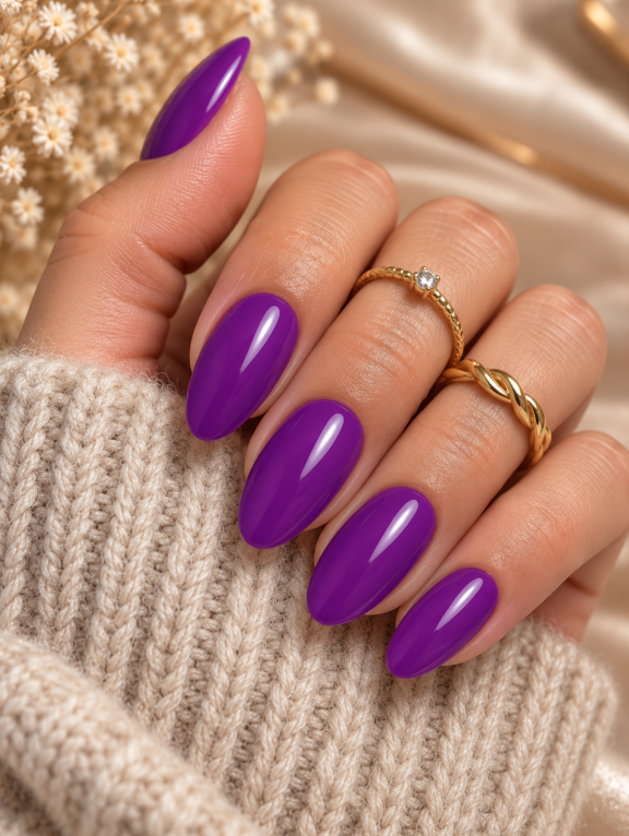 Plum Thing Special – Press-On Nails