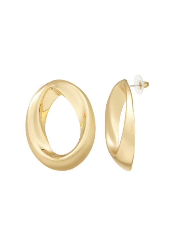 Open ring oorbellen
