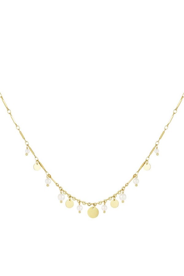 Ketting Coined Elegance - Goud