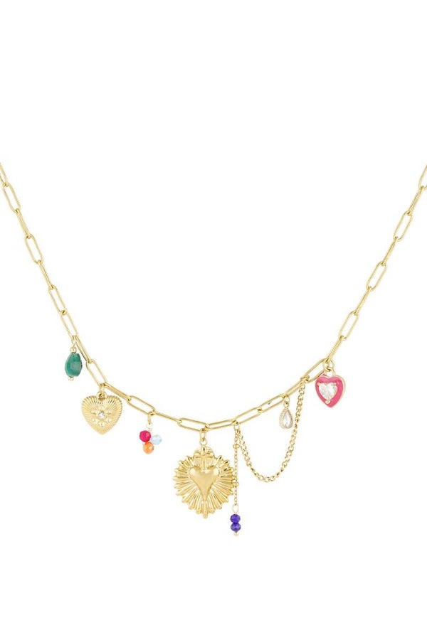 Ketting Colorful Joy - Goud