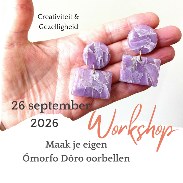 Workshop  Oorbellen maken   26 september