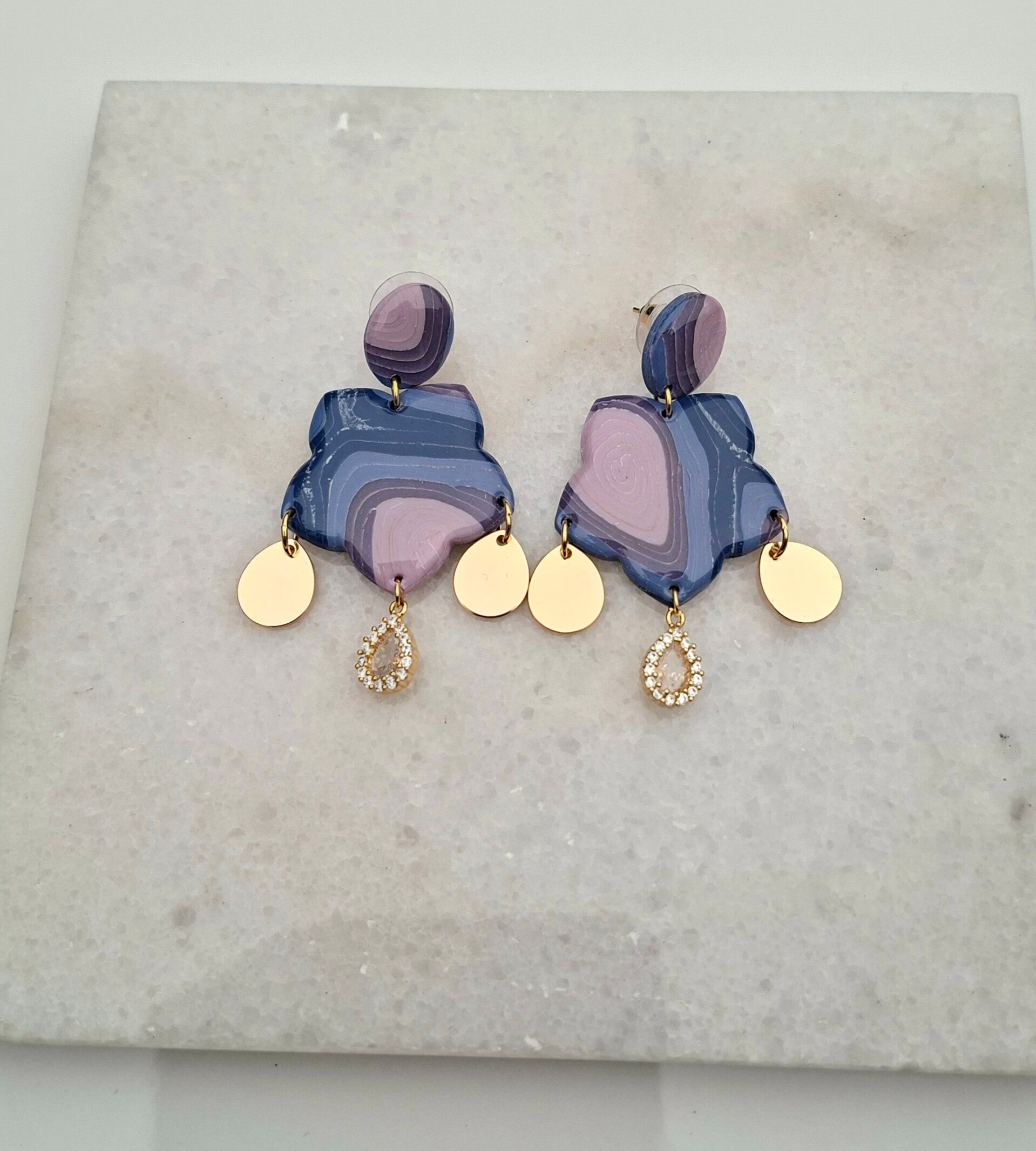 Lavender Gold Flower Chic