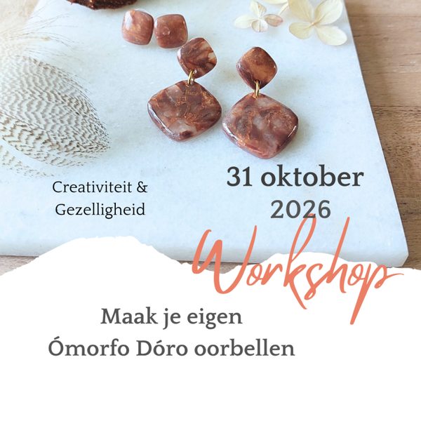 Workshop  Oorbellen maken  31 oktober