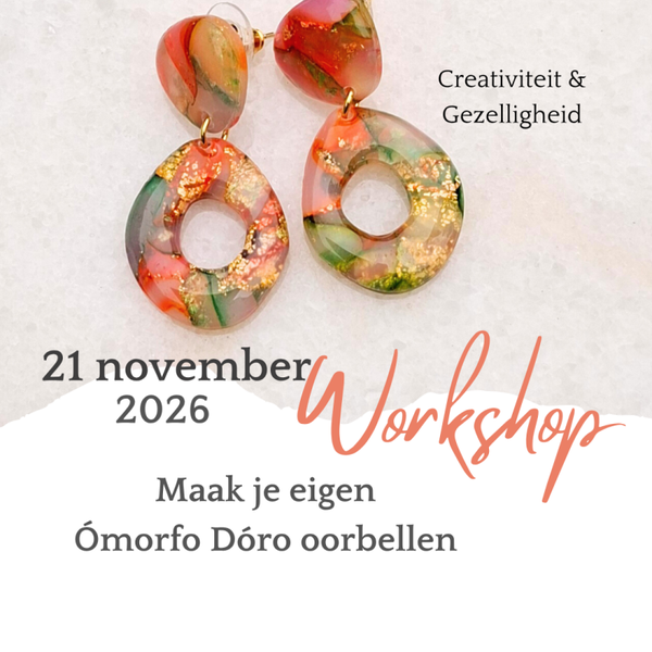 Workshop Oorbellen maken  21 november