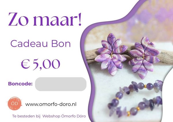 Cadeau Bon Zo maar!