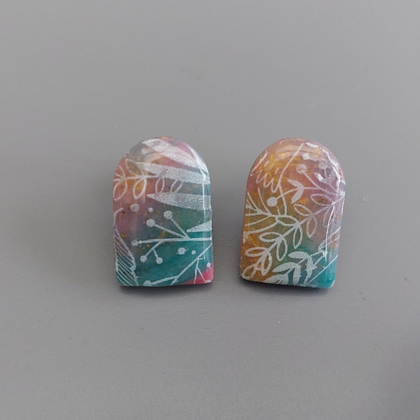 Oorbellen Be Yourself Rainbow Delicate