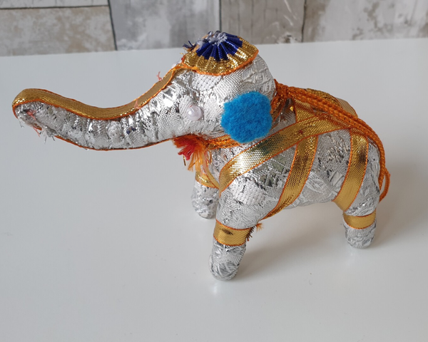 Geluksolifant Zilver