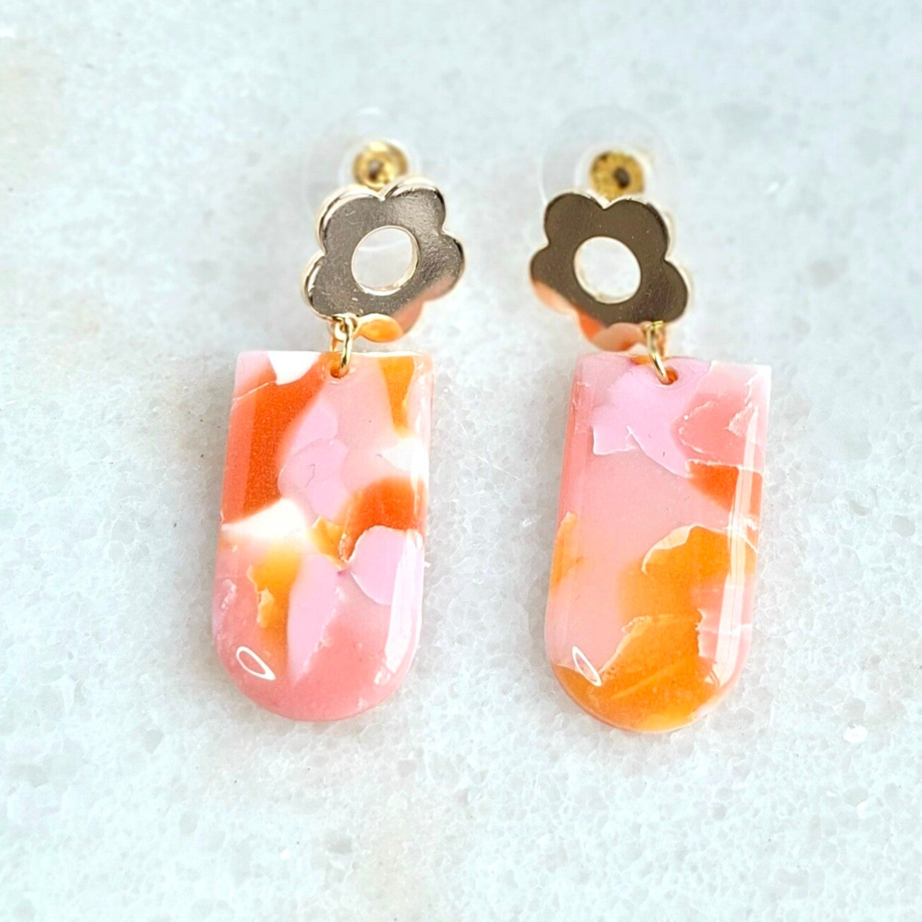 Blush&Bloom | lichtgewicht oorbellen - Vase