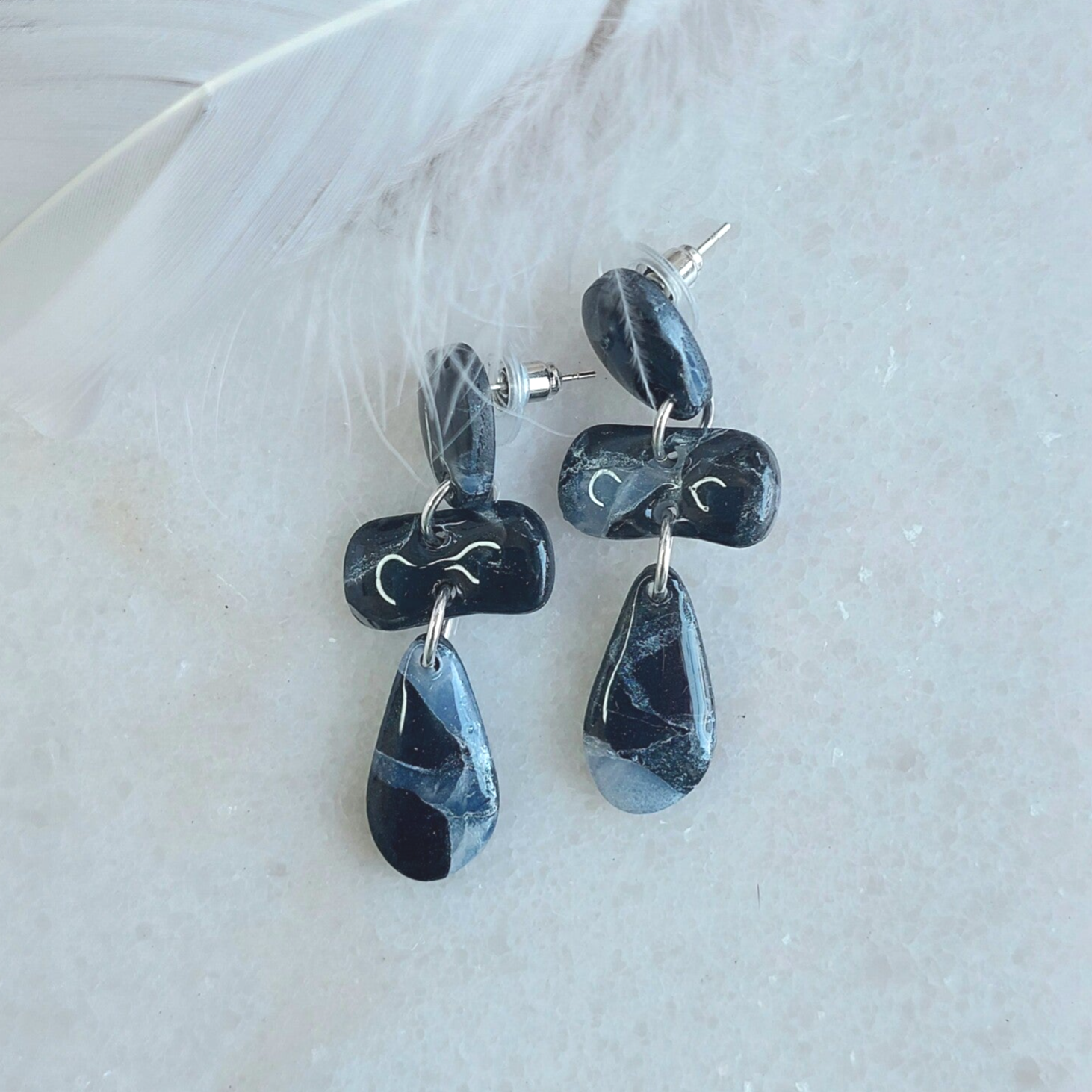 O.Q. Three Stones zilver