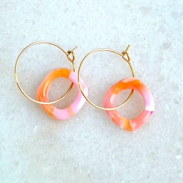 Blush & Bloom | Creolen Ring – Speels & Lichtgewicht