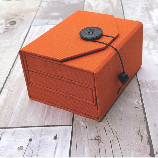 Jewelry Travel Box Orange