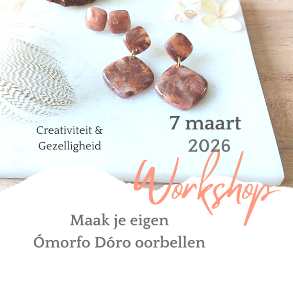 Workshop  Oorbellen maken  7 maart