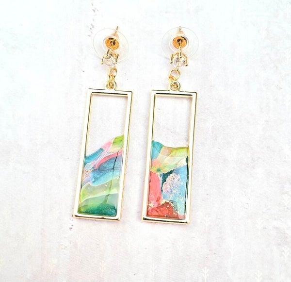 Honolulu | Frame Oorbellen | Zomer Serie