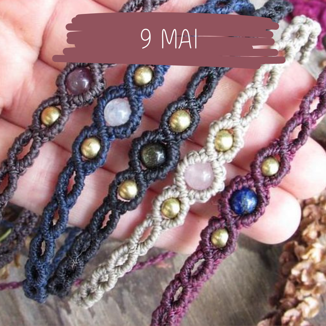 Stage Initiatoin découverte  macramé 9 Mai