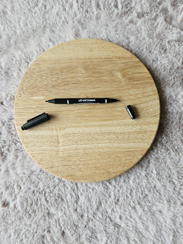 Dubbelzijdige permanent marker