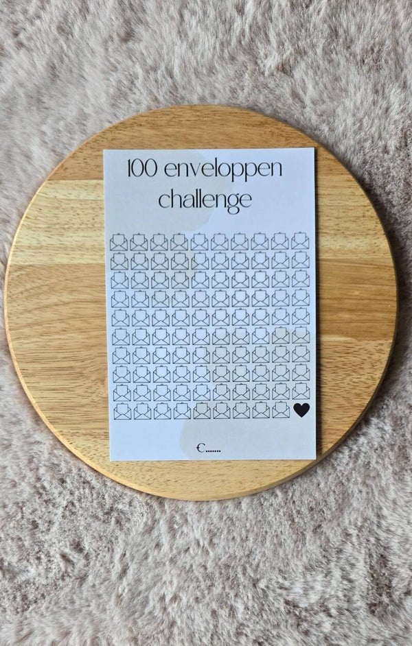 100 Enveloppen challenge basic open