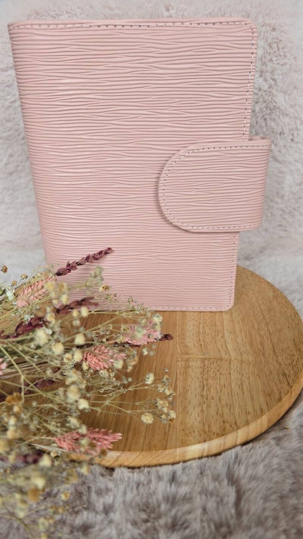 Luxe binder Lily rose A6 Nude roze