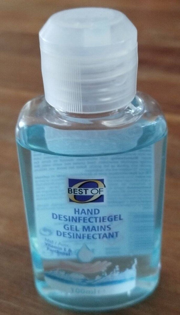 Handgel Best of 100ml desinfectie - Doos van 20 stuks