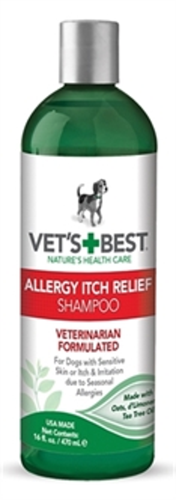W2-384722 VETS BEST ALLERGY ITCH RELIEF SHAMPOO 470 ML