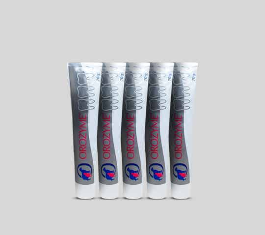 60520011 Orozyme Tandgel 5 pack (350 ml)