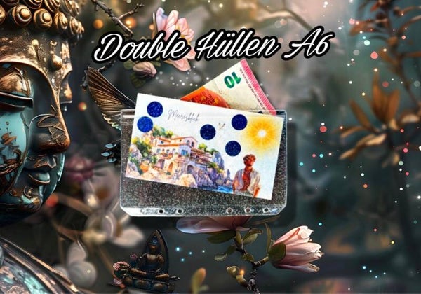 A6 Double Glitzer Hüllen Set