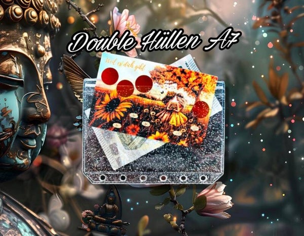 A7 Double Glitzer Hüllen Set