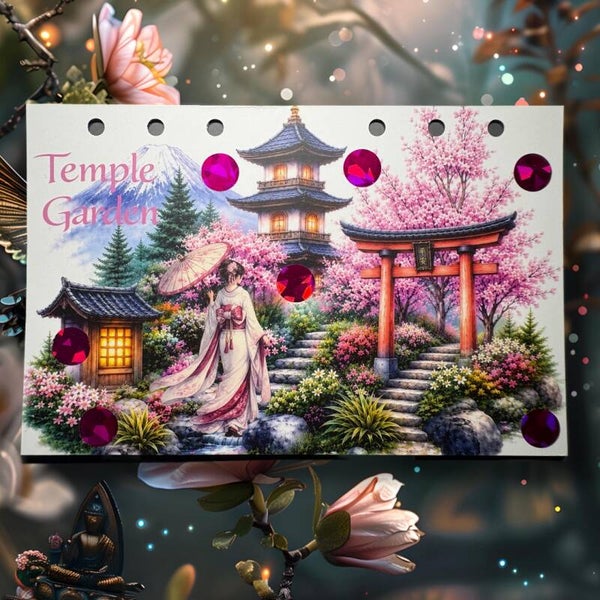 Einheft Challenge "TEMPLE GARDEN"