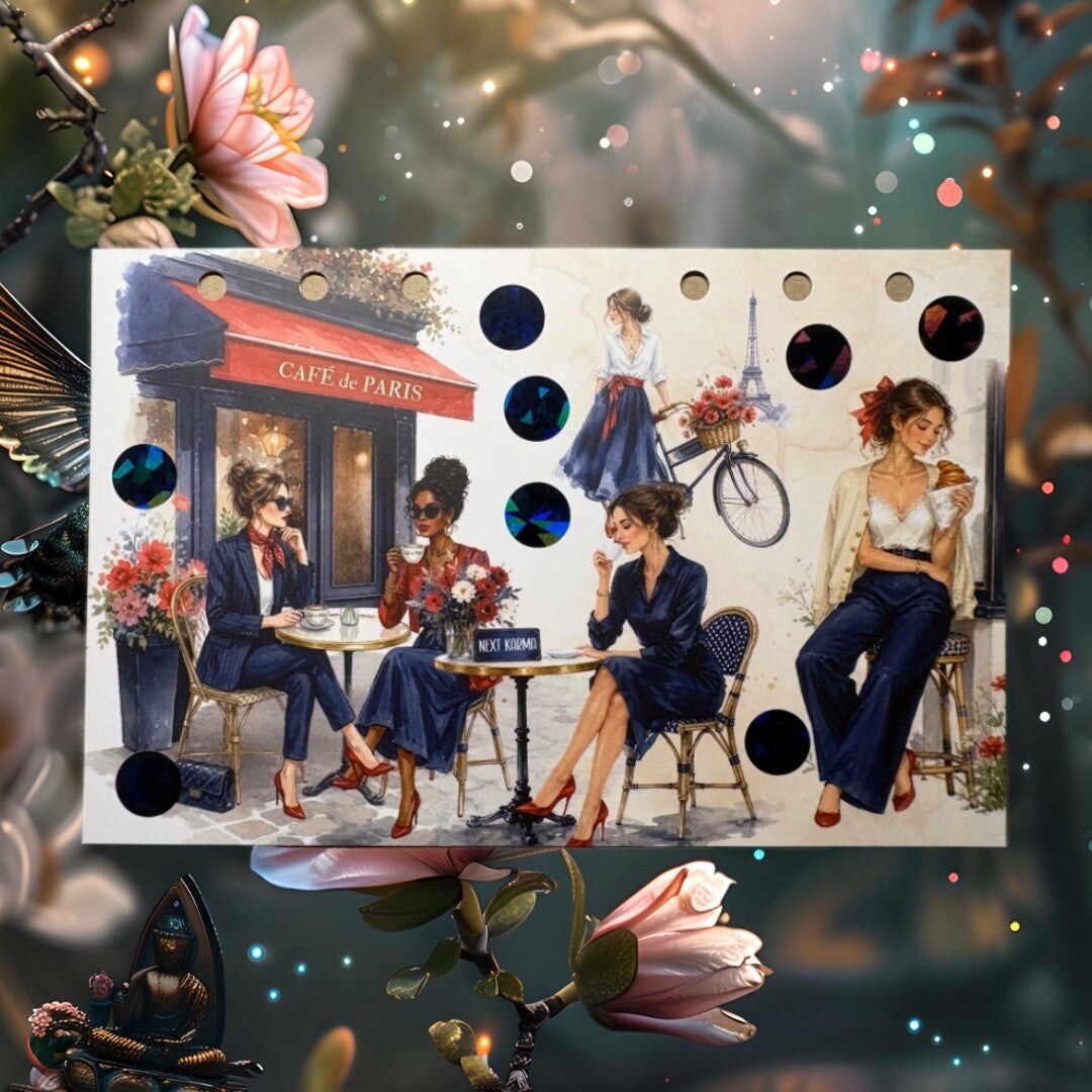 Einheft Challenge "CAFÉ DE PARIS"