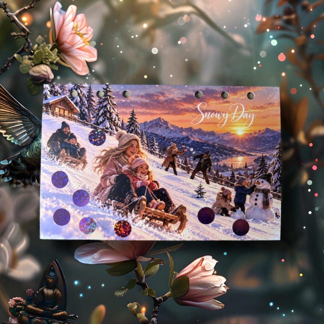 Einheft Challenge "SNOWY DAY"