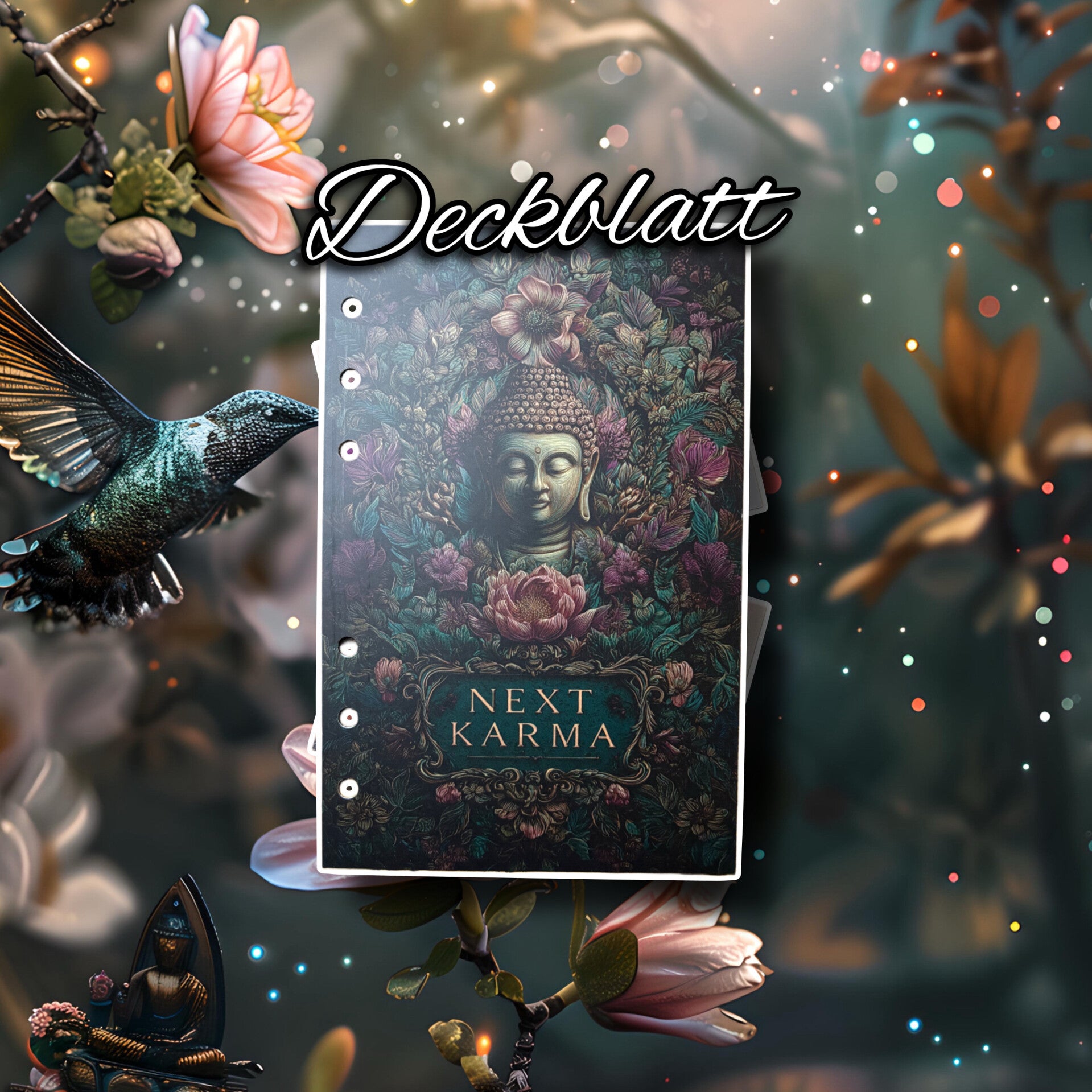 A6 Deckblatt "NEXT KARMA"