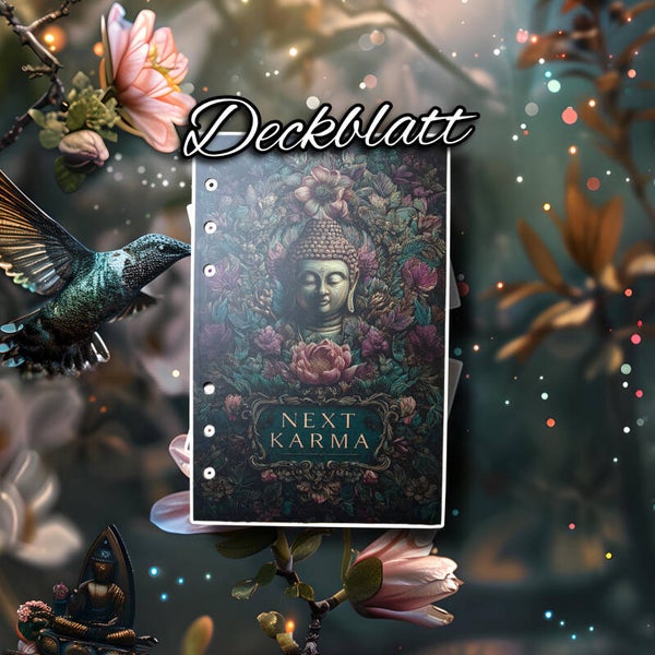 A6 Deckblatt "NEXT KARMA"