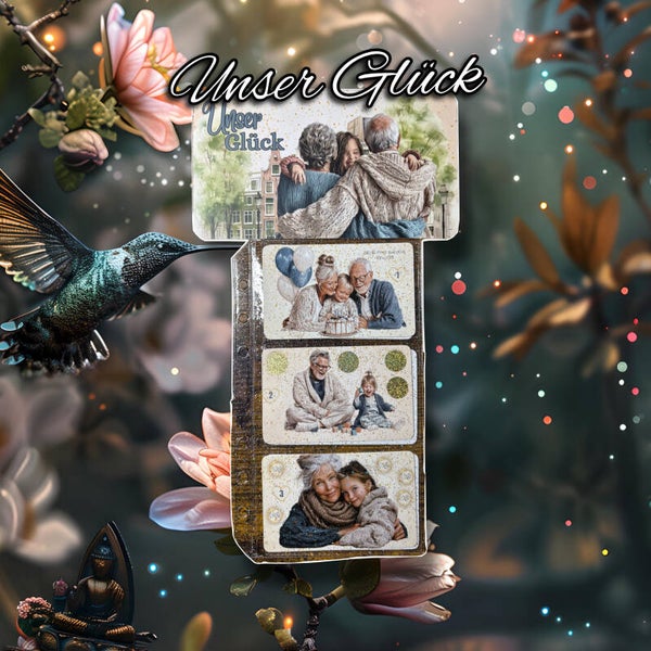 6er Mini Set "Unser Glück"