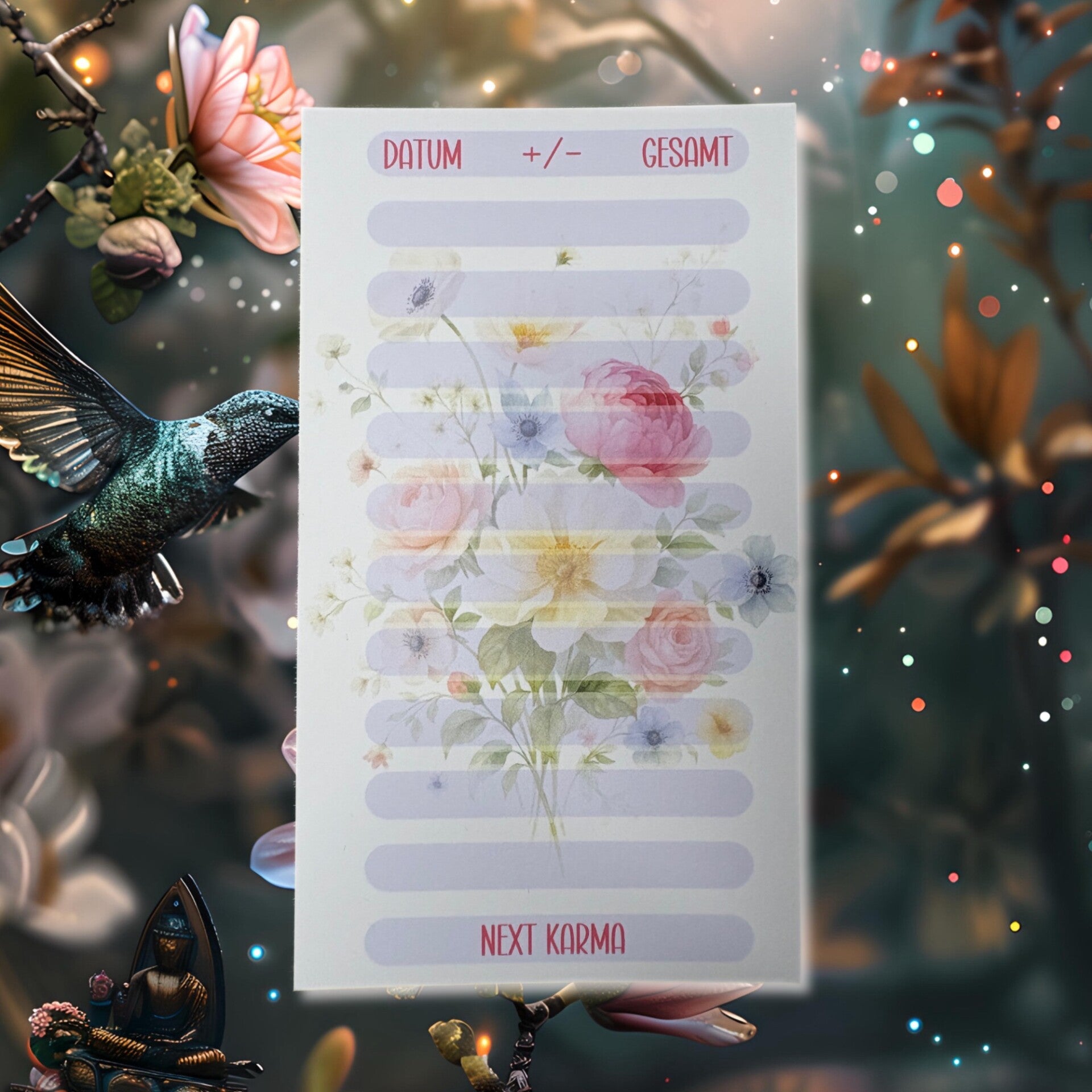 Tracker Set "Blumen"