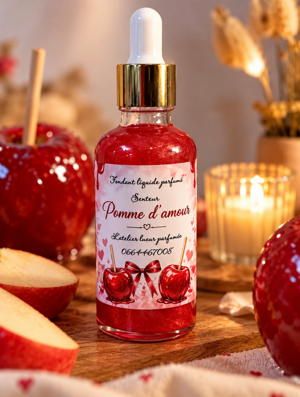 Fondant parfumé liquide - POMME D’AMOUR 🍎