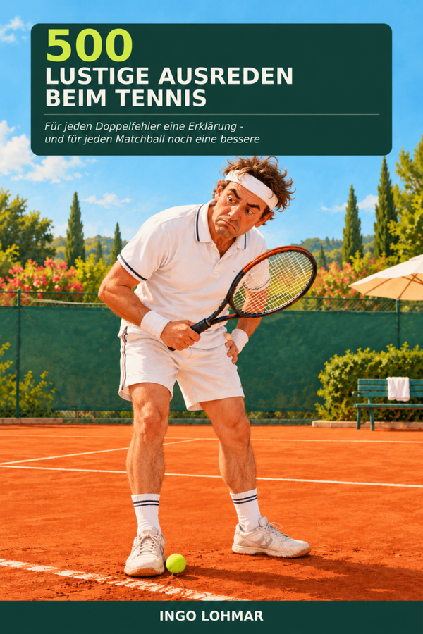 500 Lustige Ausreden beim Tennis