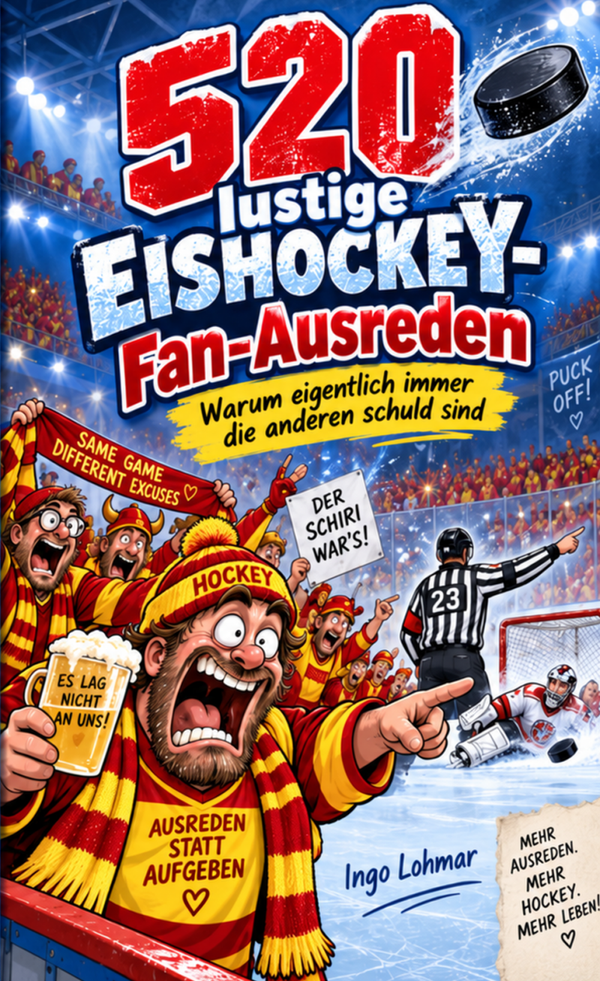 520 lustige Eishockey-Fan- Ausreden