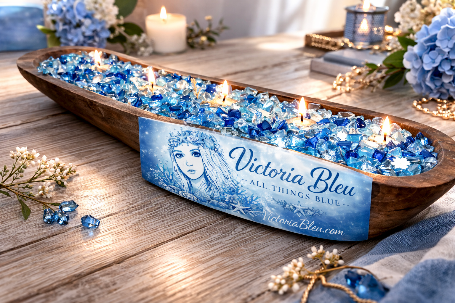 Blue Fire Bread Bowl