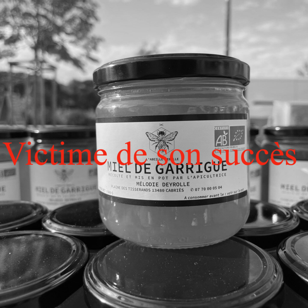 Miel de garrigue bio