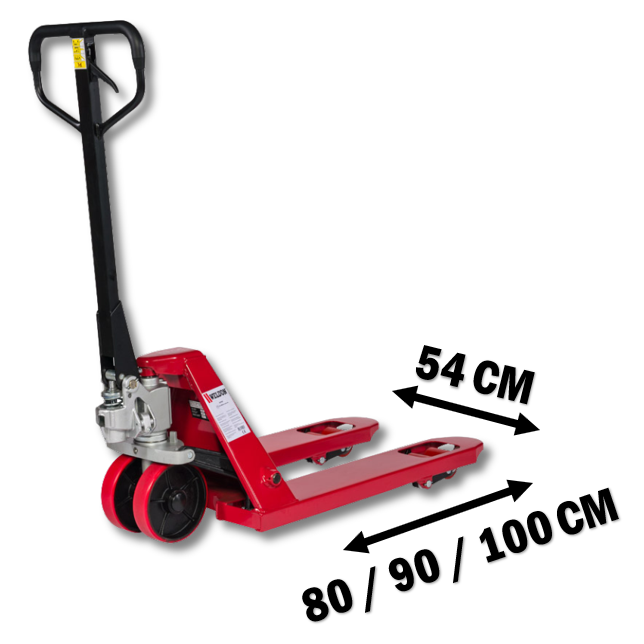 Palletwagen Kort 2500Kg Weldon