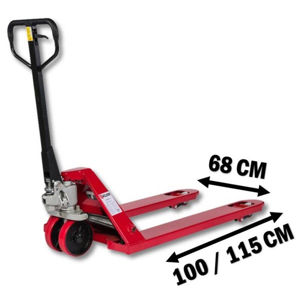Palletwagen Breed 2500Kg 685mm Weldon